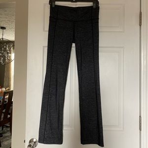 Gray Athleta Bootcut Leggings